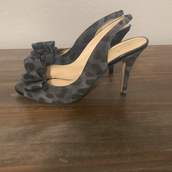 Kate Spade animal print sling back heals. - Picture 2 of 6